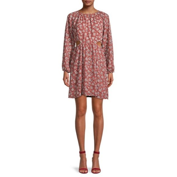Collective Concepts Dresses & Skirts - Side Cutout Floral Dress | Collective Concepts